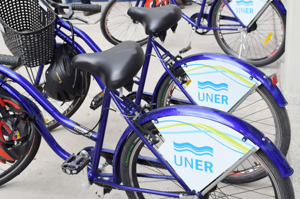 Bicicletas del Programa de Becas BiciUNER
