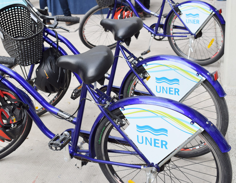 Bicicletas del Programa de Becas BiciUNER
