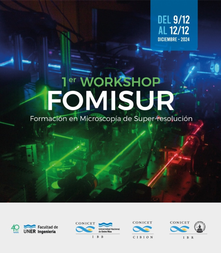 1er Taller Formación en Microscopía de super-resolución (FO-MI-SUR)