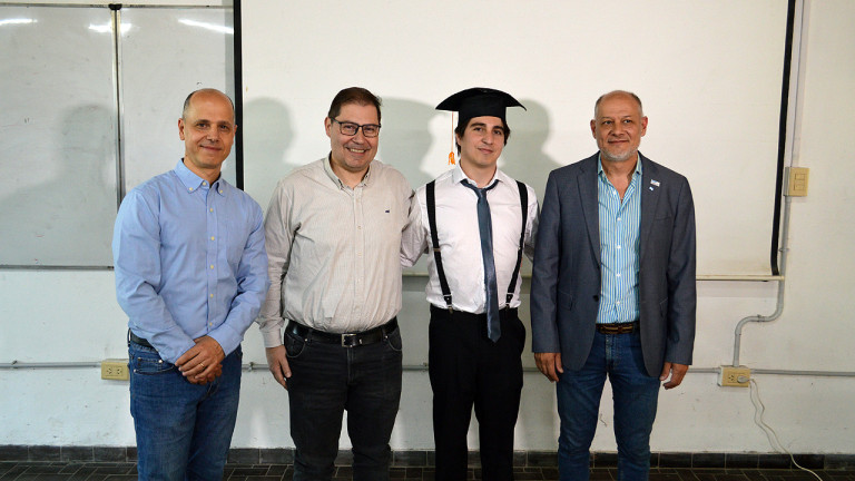 Se recibió el primer Ingeniero en Transporte de la UNER y del interior del país