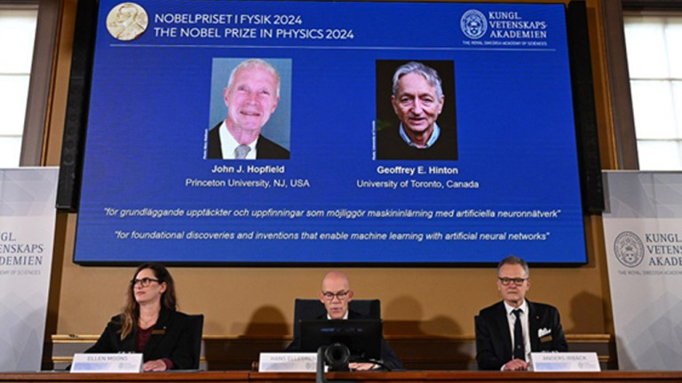 Pioneros del aprendizaje automático ganan el Nobel de Física