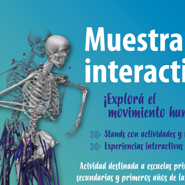 Se realizará una muestra interactiva sobre biomecánica para primarias y ciclo básico de secundarias