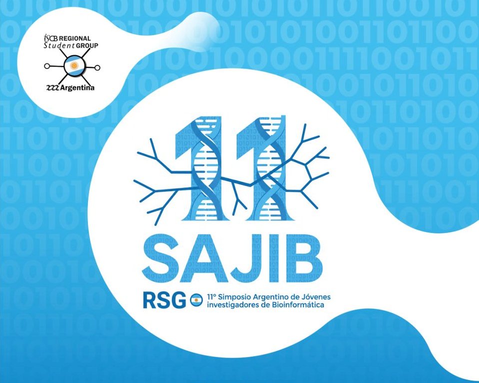 Se viene el 11° Simposio Argentino de Jóvenes Investigadores en Bioinformática (11SAJIB)